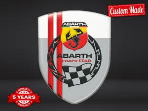 Fiat Abarth Fenêtre Auto Personnalisée Premium Stylée Pro